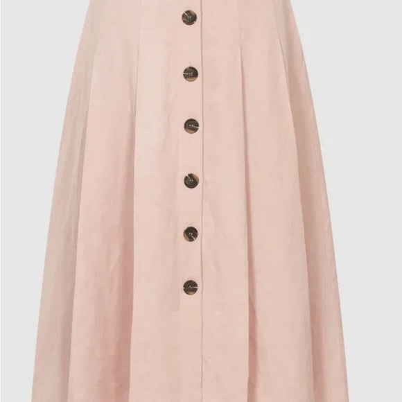 Reiss Blush A-Line Skirt - Picture 4 of 7